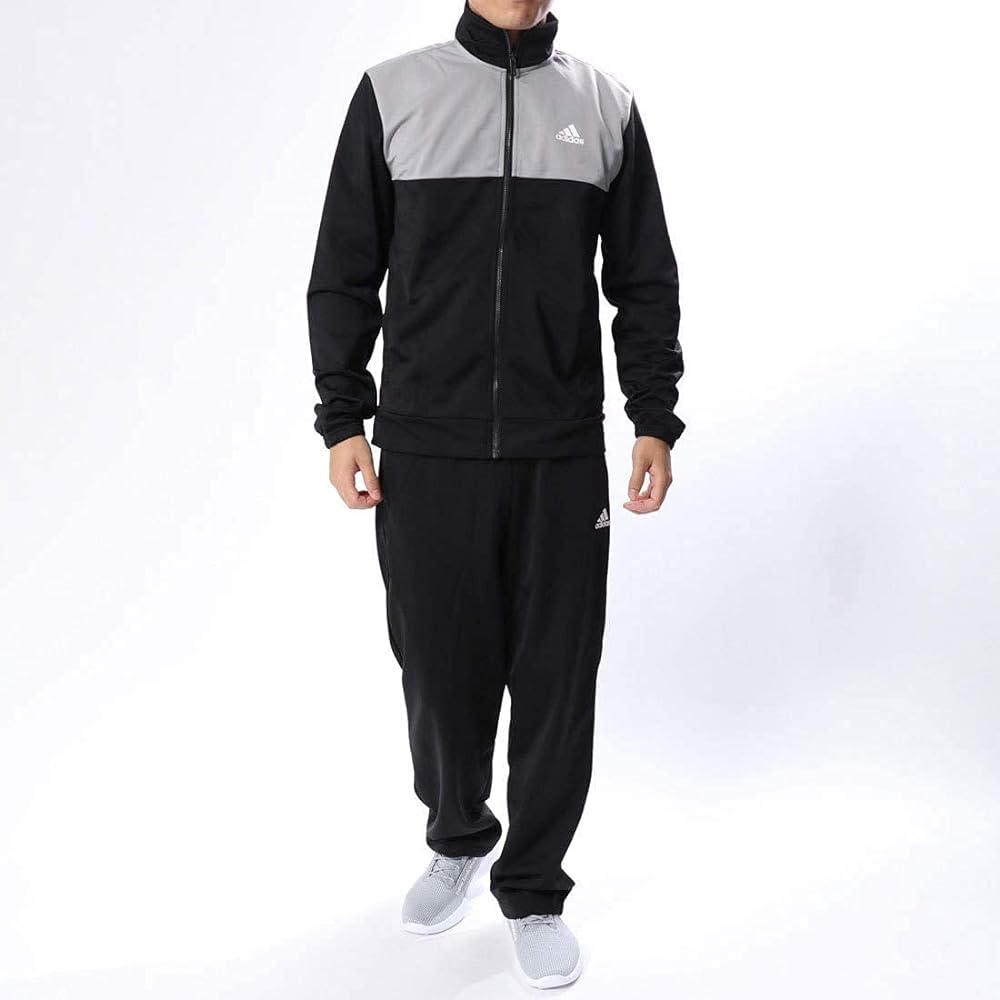 adidas Basic Tricot Tracksuit Jacket x Long Pants Top and Bottom Set Jersey