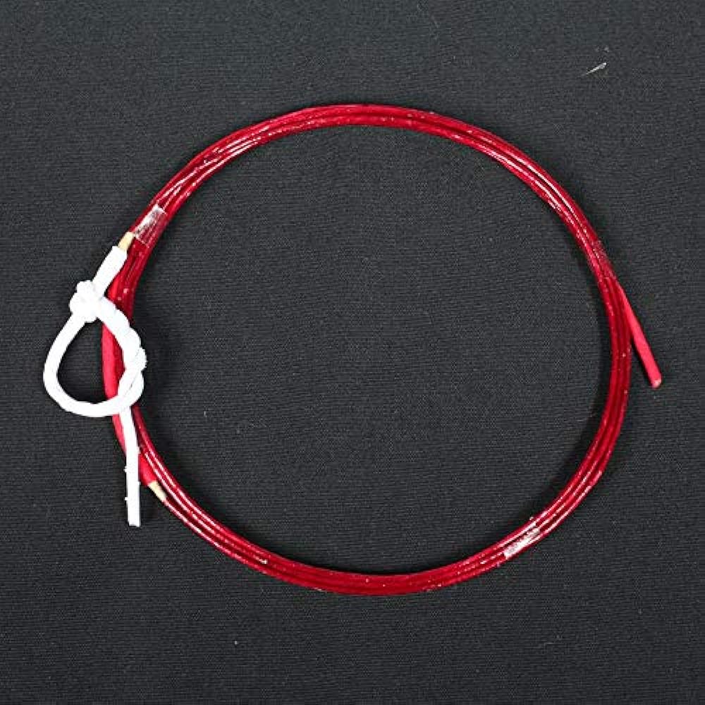 Synthetic strings Akane (red) 2 pieces Archery equipment Kyudo Heian archery equipment