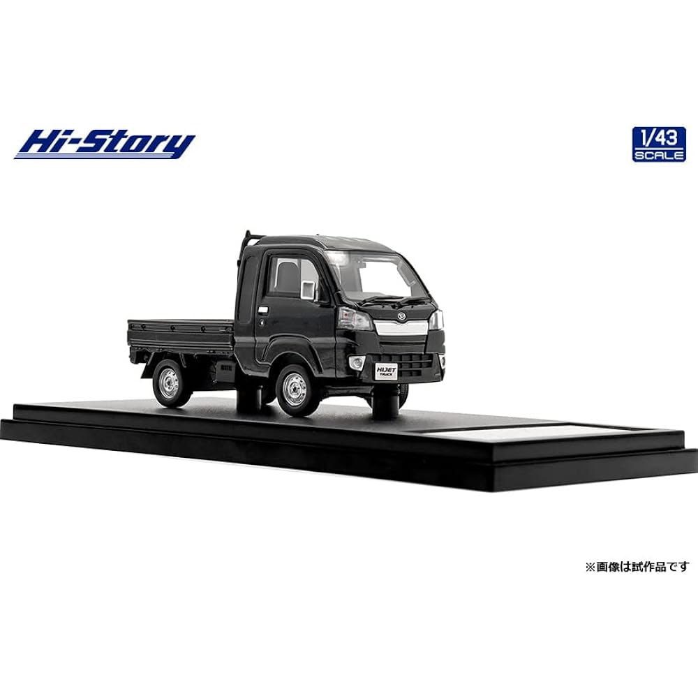 INTERALLIED Hi Story 1/43 Daihatsu HIJET TRUCK JUMBO (2014) Black Mica Metallic Finished Product