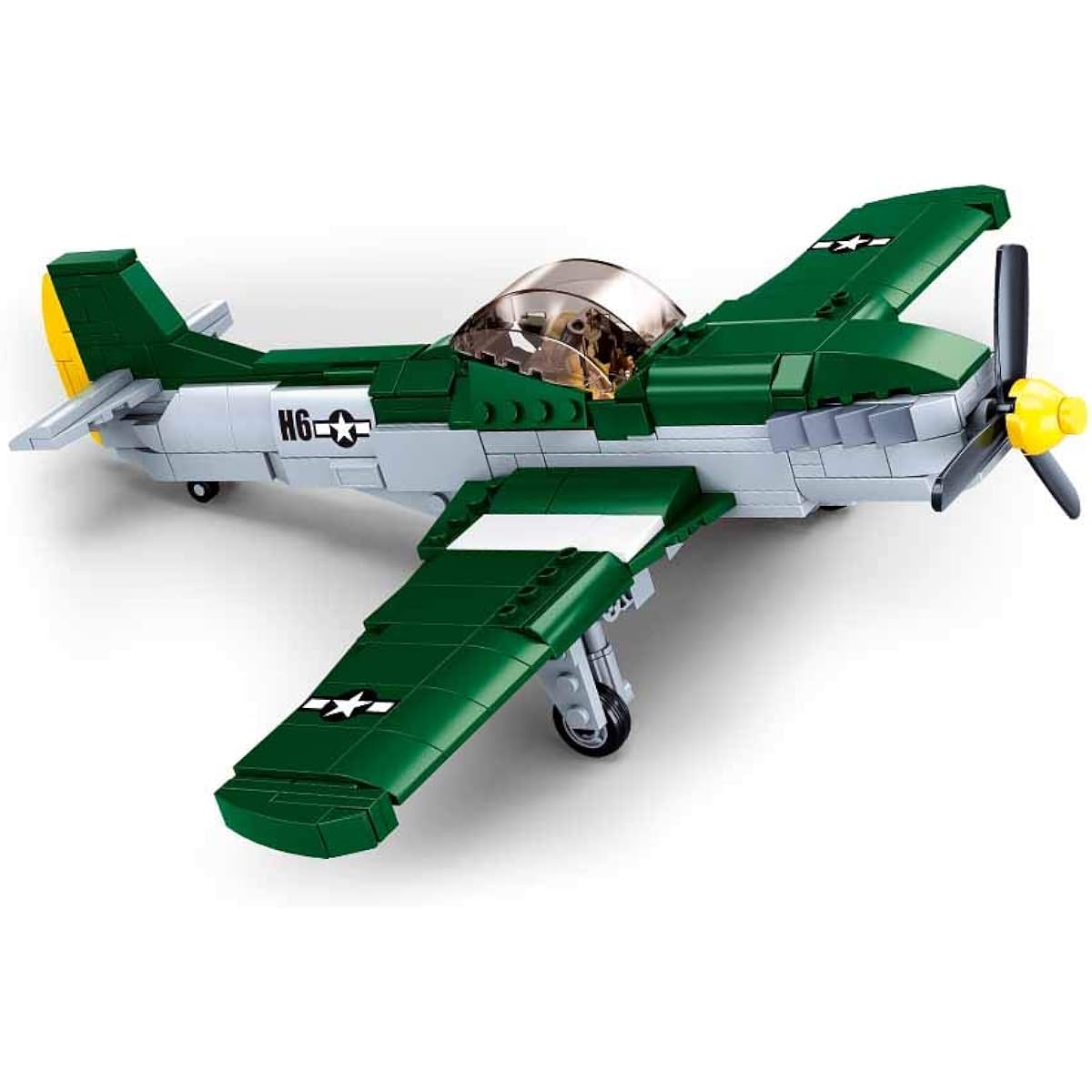 Sluban M38-B0857 WWII-P-51D Fighter