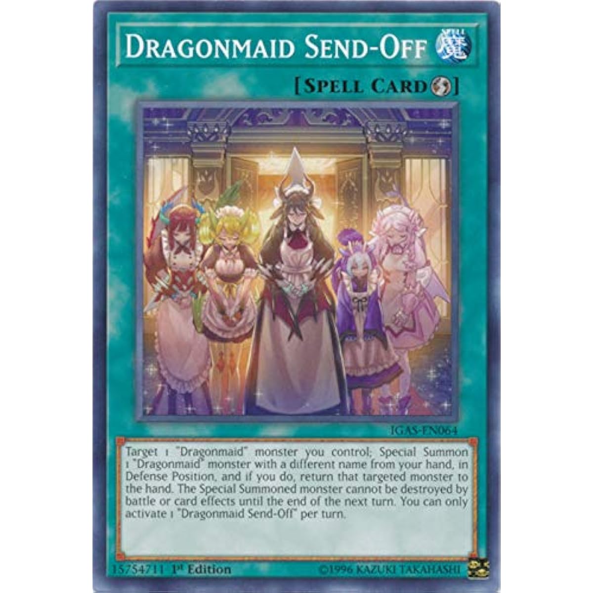 Dragonmaid Send-Off - IGAS-EN064 - Common - First Edition