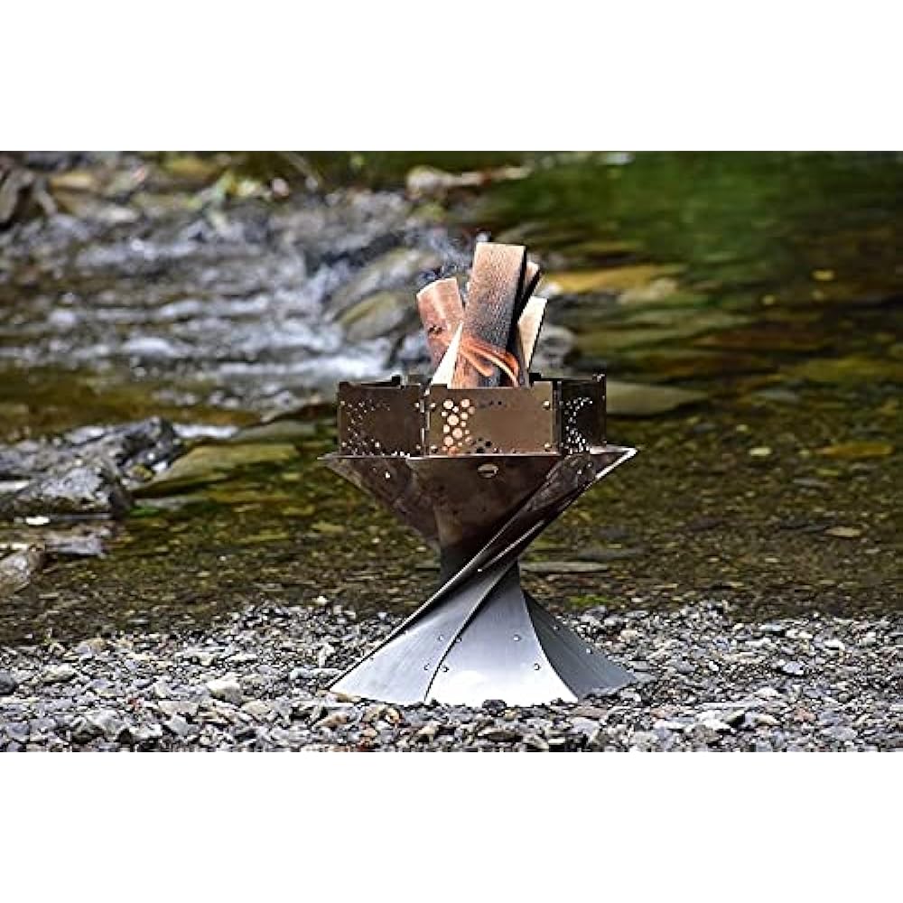 onway Onway Torch Fire Stand S More OW-3833S-More with Storage Case Outdoor Camping Cooking Convenient