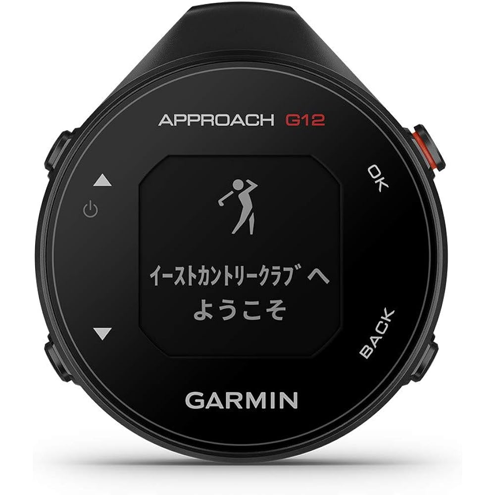GARMIN Golf Navigation GPS Approach G12 Compatible with Android/iOS [Genuine Japanese Product] 010-02555-10 Black Small