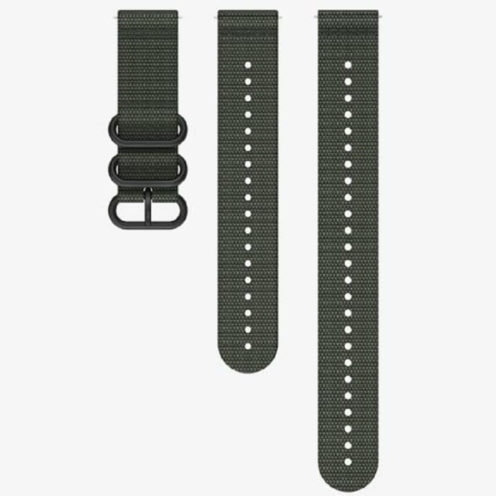 SUUNTO Replacement Band 22mm ATHLETIC 2 Silicone Strap ALL BLACK S+M VERTICAL 9 PEAK PRO 9 PEAK 5 PEAK Compatible