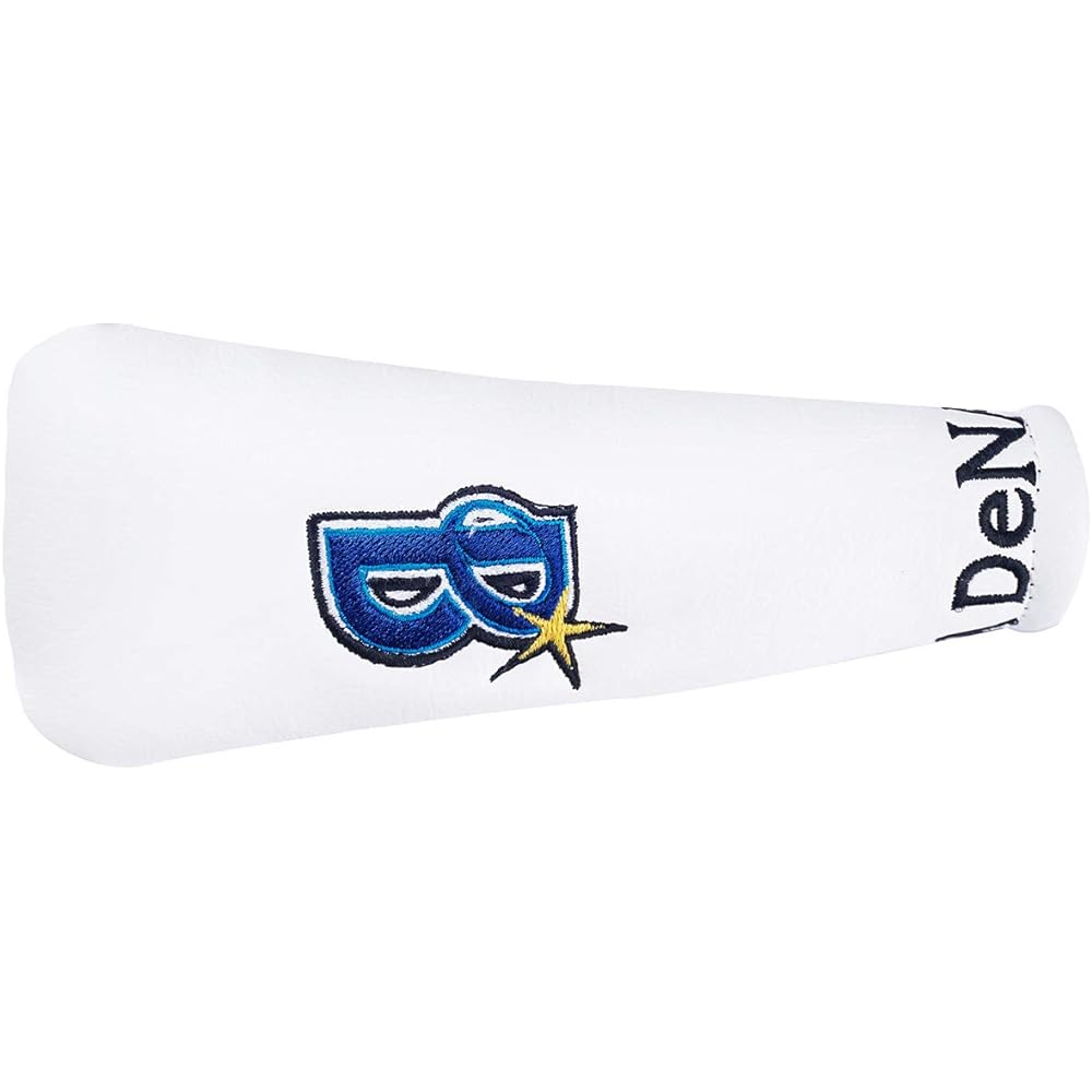 Rezax Head Cover Yokohama DeNA Baystars Putter Cover for Blades and Mallets White YBPC-0528