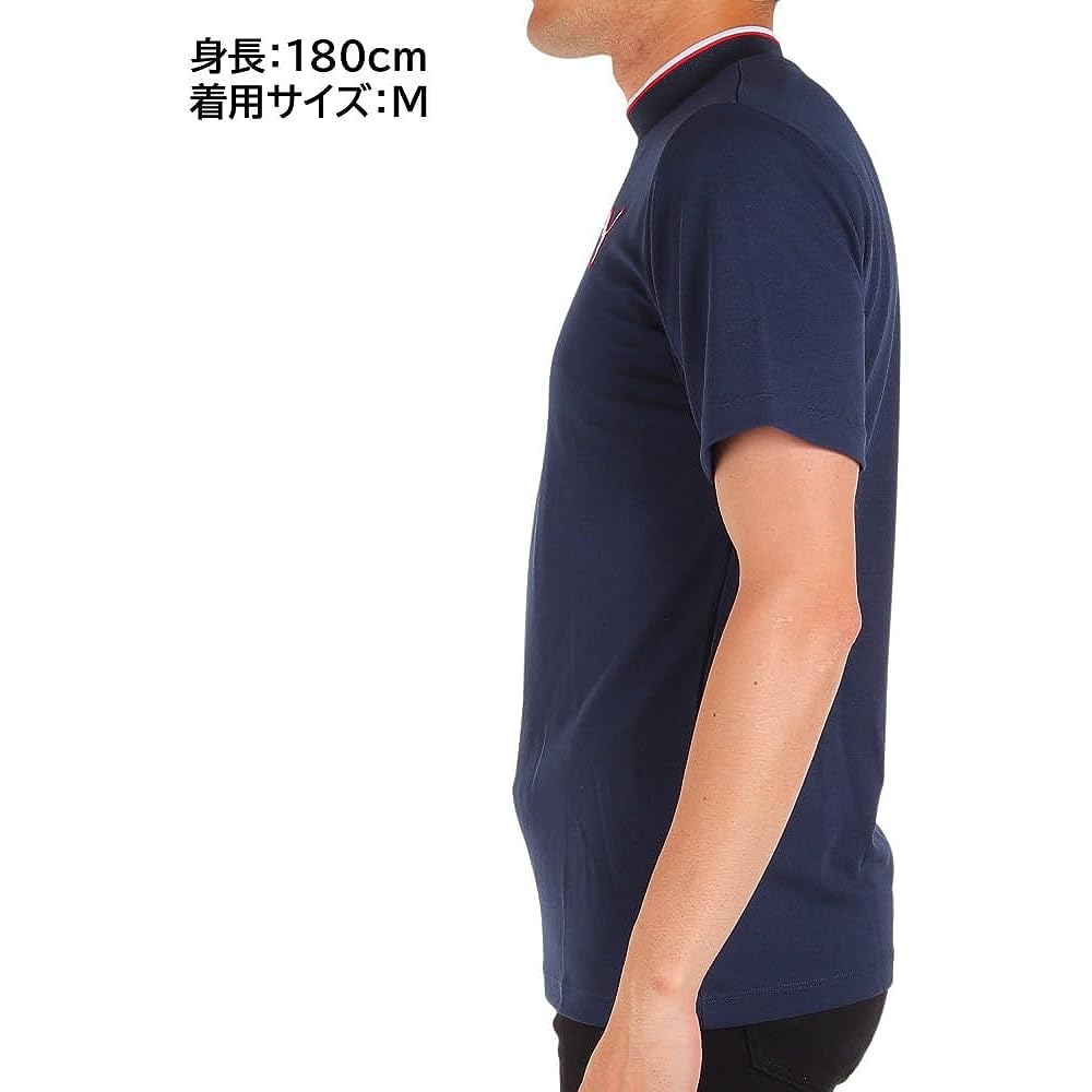 [PUMA] Men's Golf Shirt Ribbed SS Mock Neck