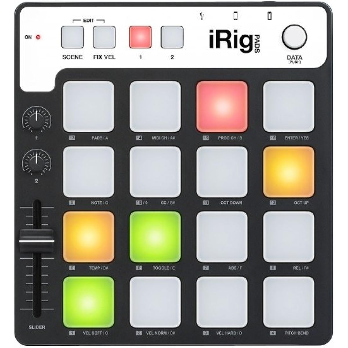 iRig: Pads Portable MIDI Controller For Phone, Tablet And Mac/PC