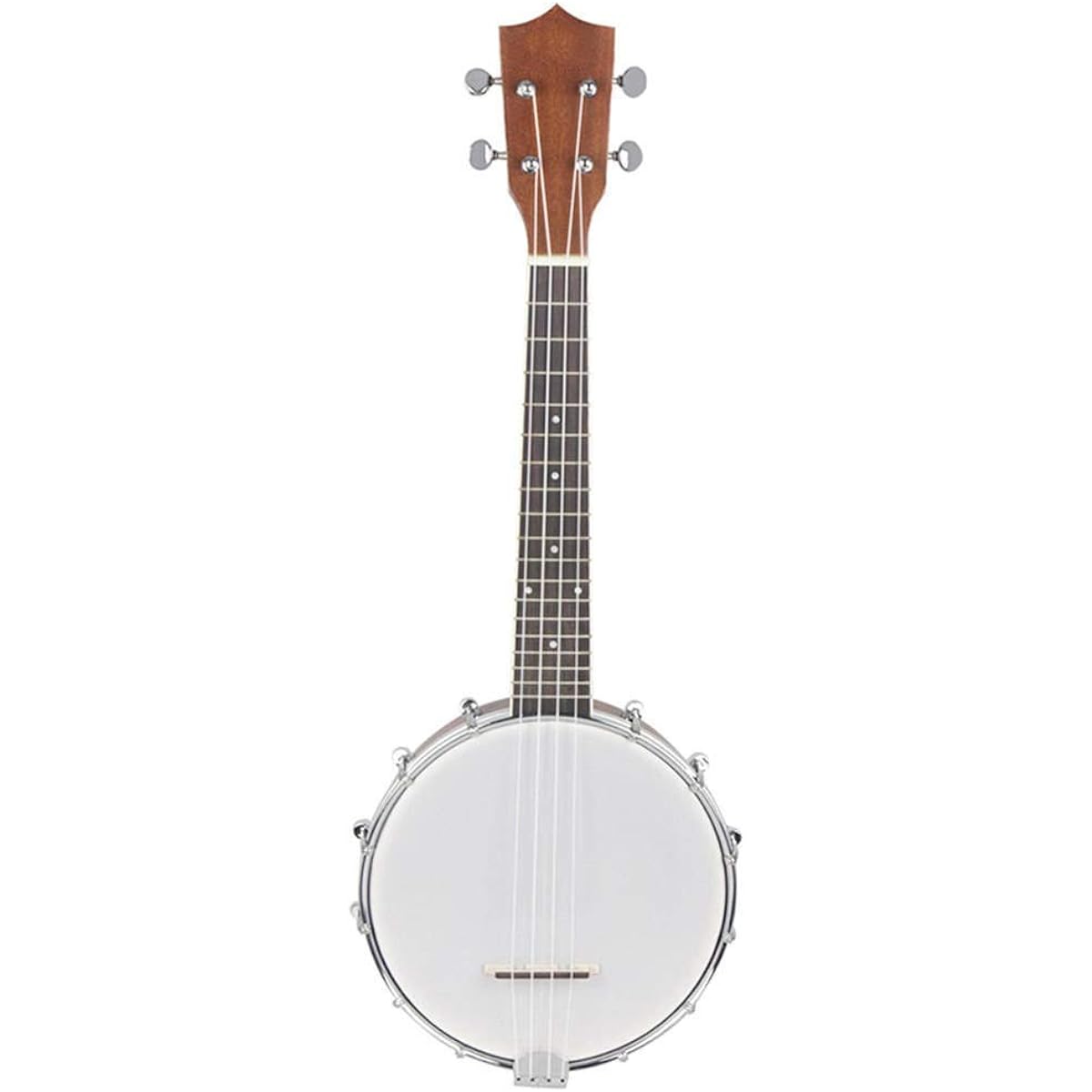 Classical Guitar 23 Inch Banjo Sapele Mahogany 4 String Concert Size Matte Lyre Nylon Strings Easy to Learn and Play (Color : As shown, Size : 23inch)