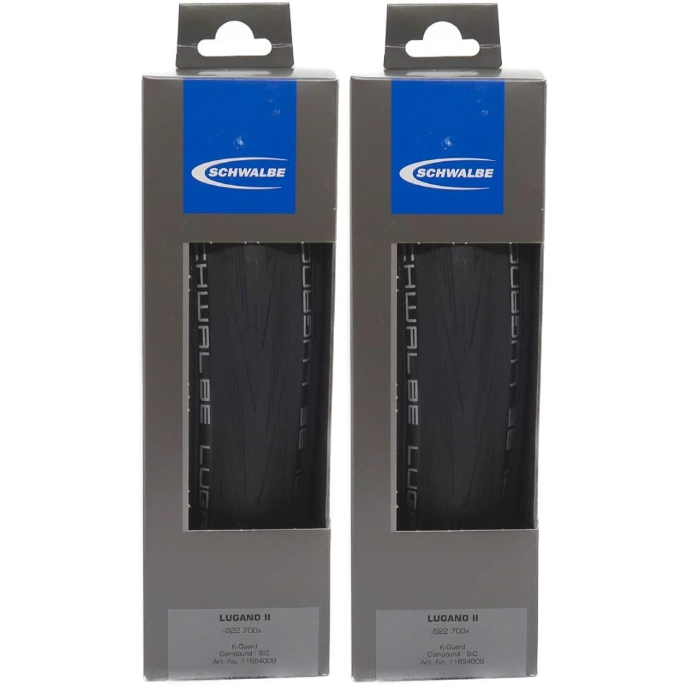 Set of 2 Schwalbe SCHWALBE LUGANO 2 LUGANO II folding tires 700c [parallel import goods]