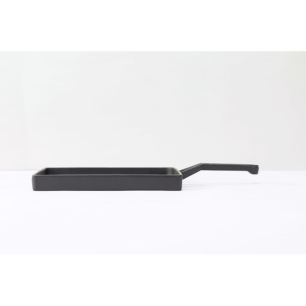 Iwachu Japan Brand Pro Arte Grill Pan Large IH Compatible Nambu Ironware 60006