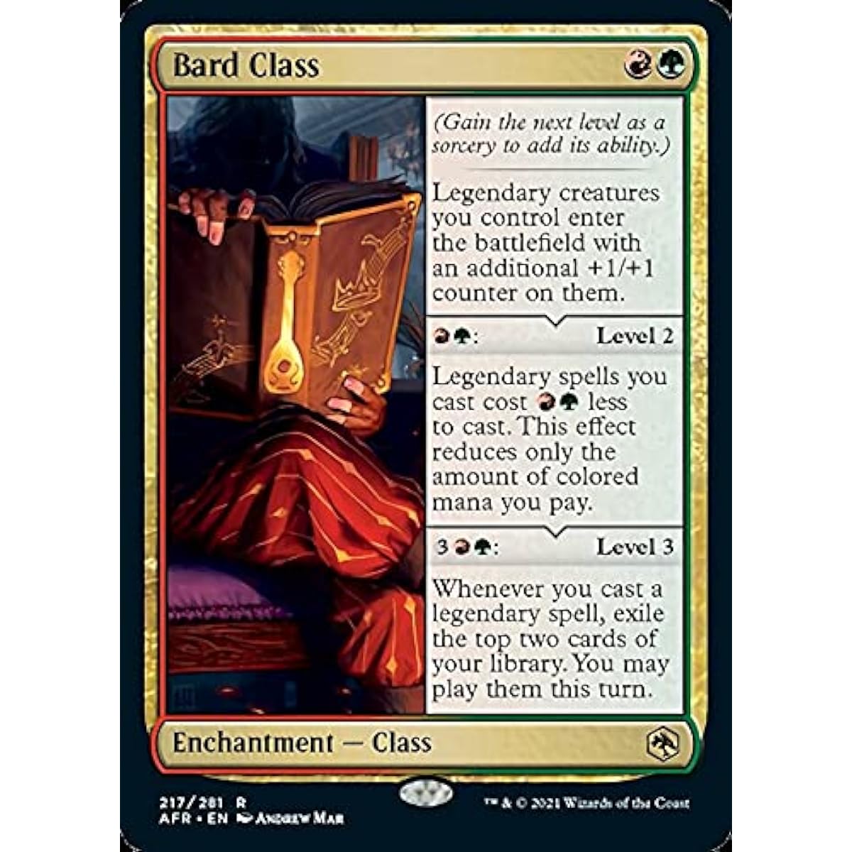 Magic: The Gathering - Bard Class - Adventures in the Forgotten Realms