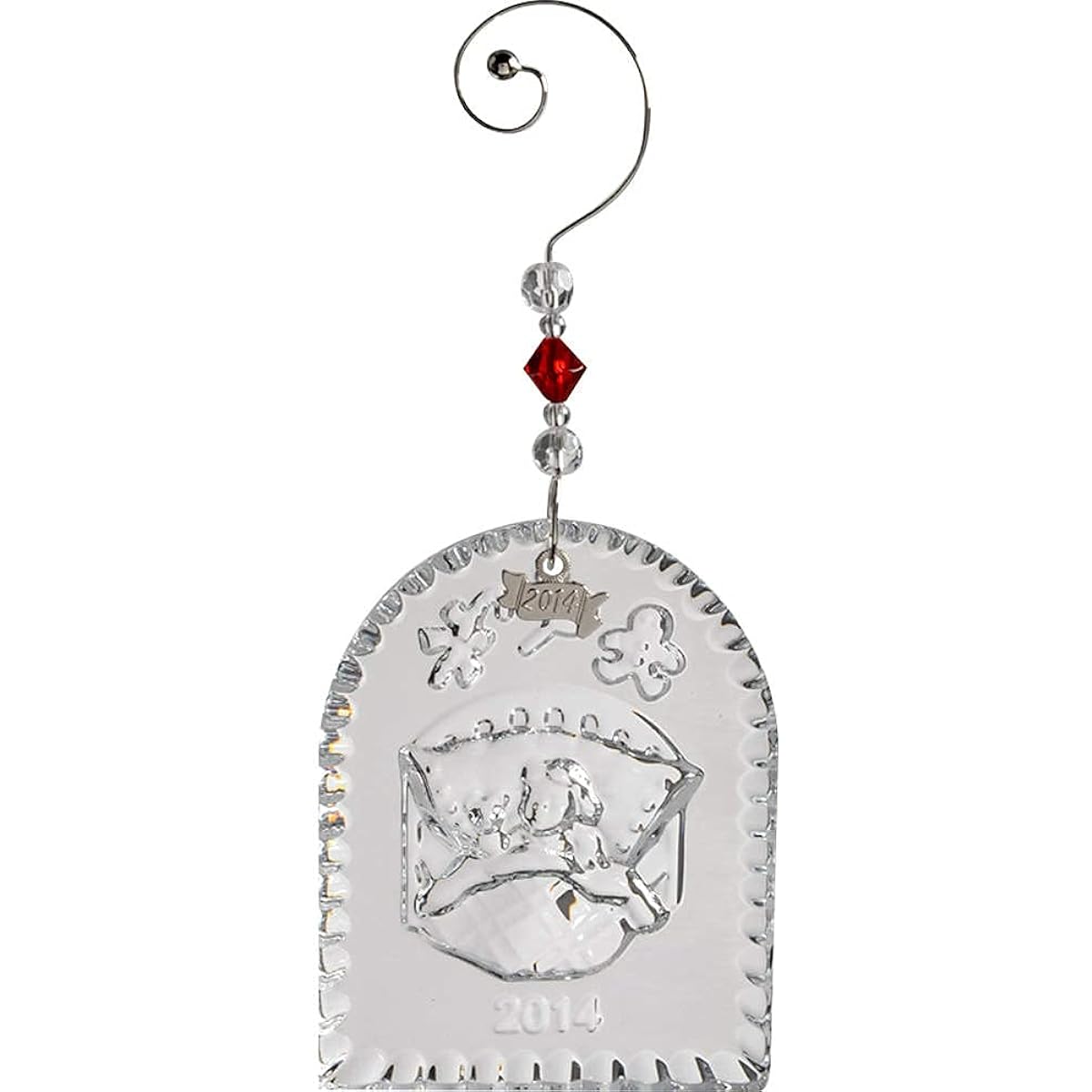 Waterford Crystal Twas the Night Before Christmas Dated 2014 Ornament New