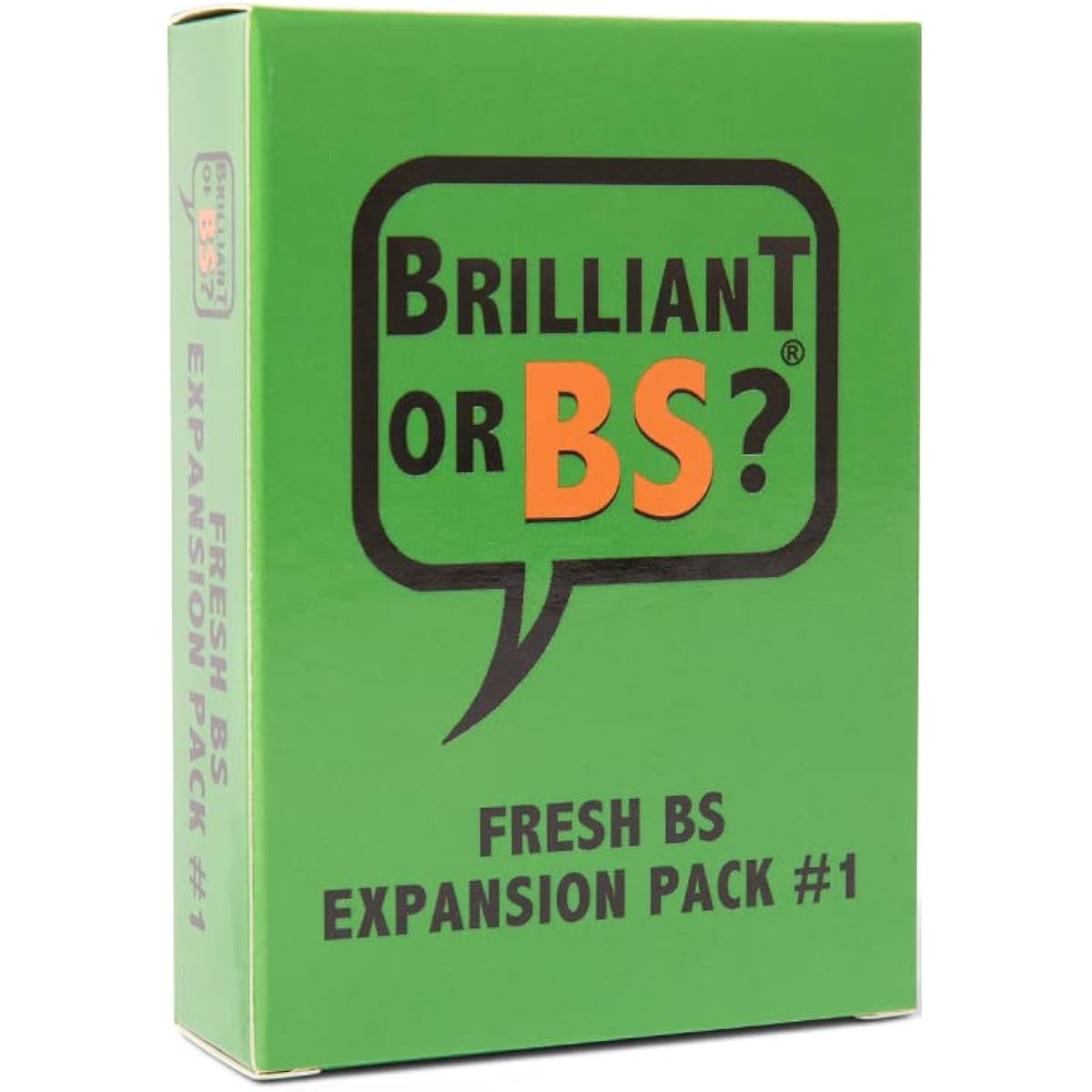 Brilliant or BS? Fresh BS Expansion Pack #1 [Fun bluffing game for 4-6 players, family friendly, ages 14 and up]