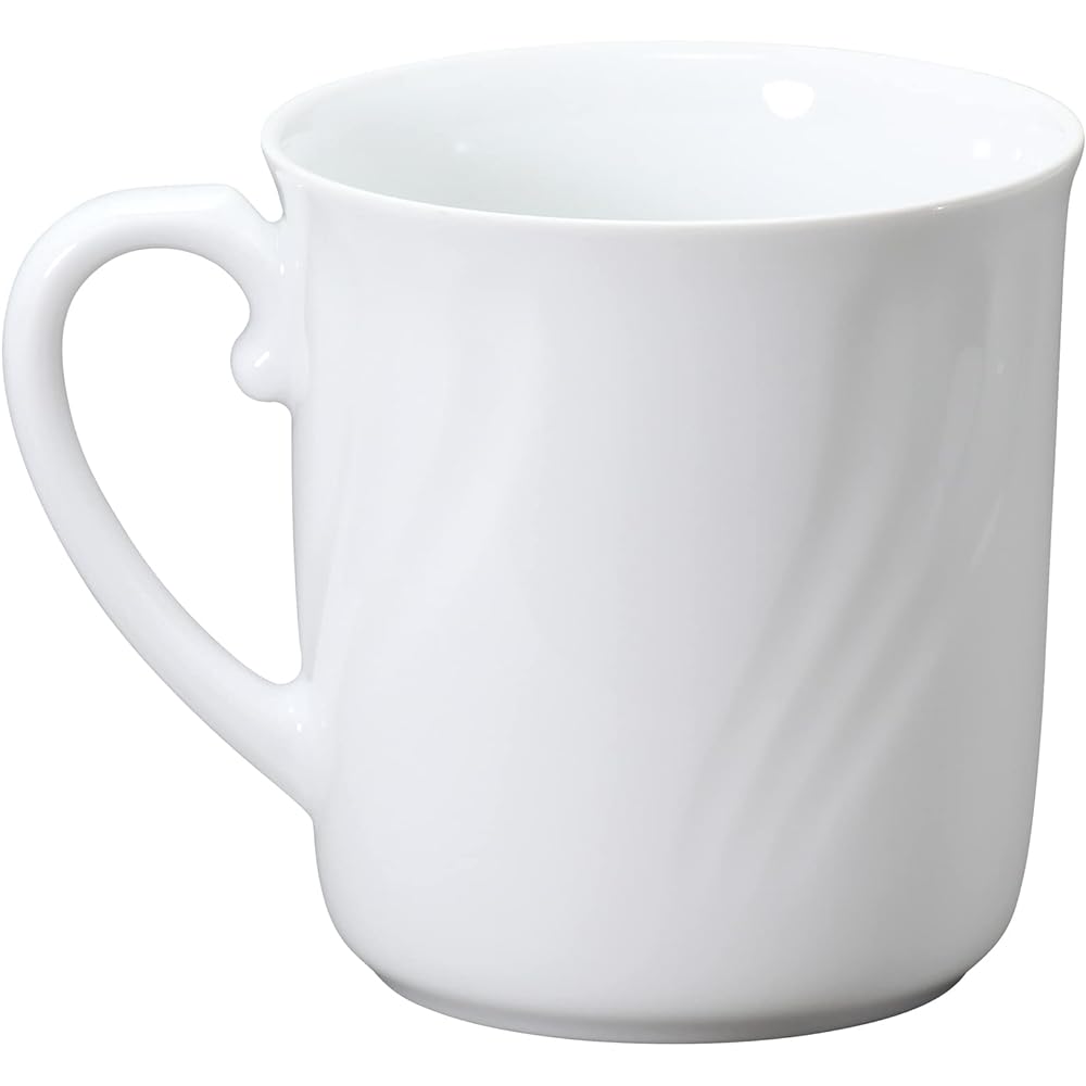 Okura Toen Janet White Mug <Microwave safe> 126C/1000-I