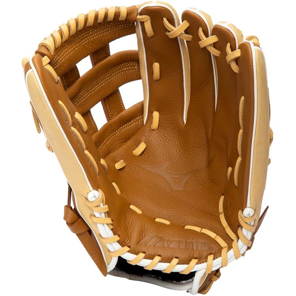 Mizuno Mizuno GFN1250B4 Franchise Series Baseball Glove 12.5 inches Outfield Right Thrower Tan Brown [Parallel Import]