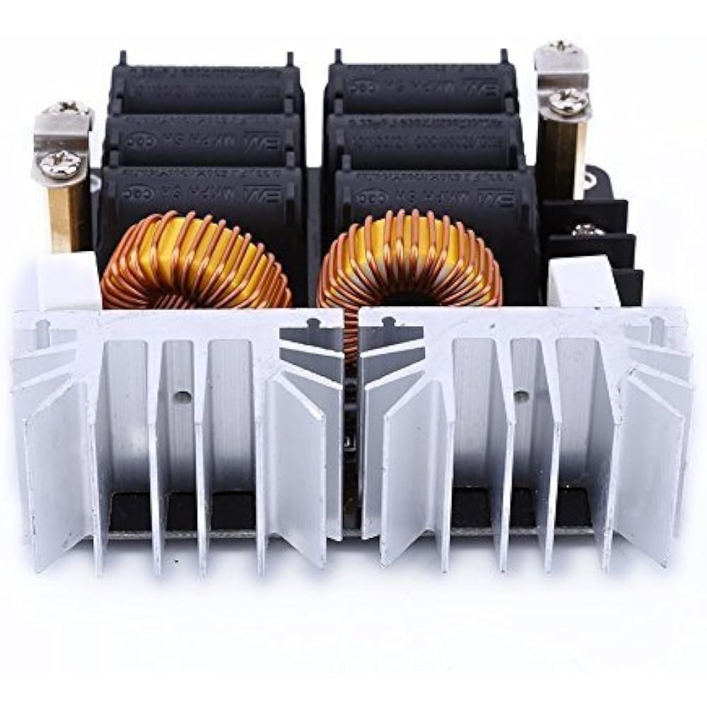 Induction Heating Board Flyback Driver Heater Induction Heating Module, Heating Power Supply Module Board Low Voltage Induction Heating Power Supply Board DC12-48V 1000 W ZVS