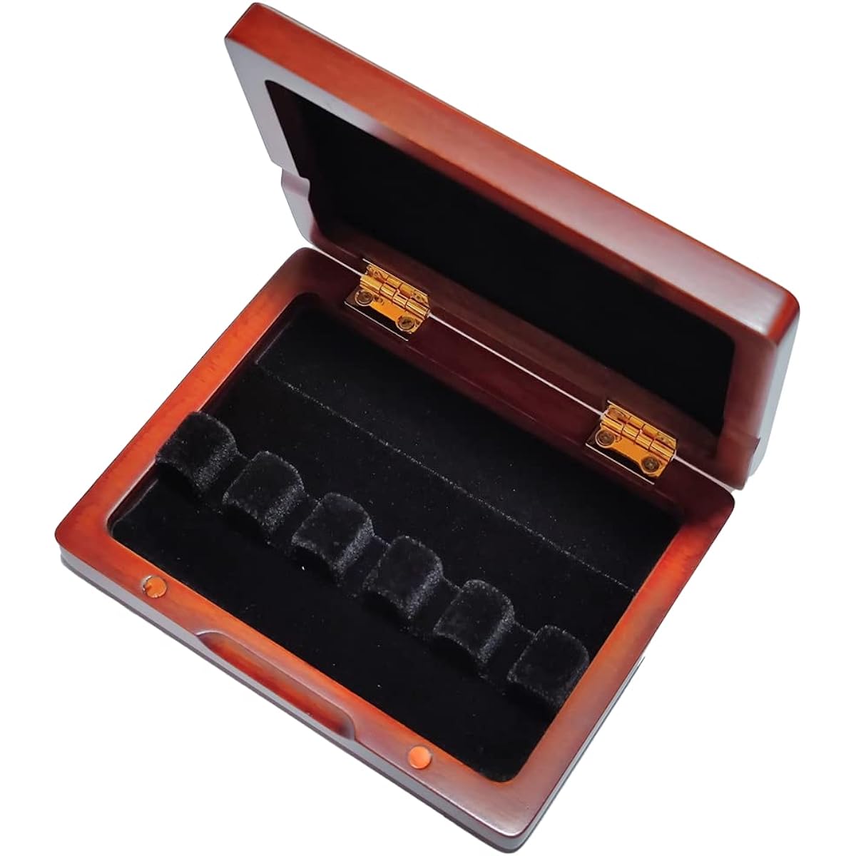 Reed123 Wooden Bassoon Reed Case Red/Black for 3/5/10 Reeds (5 Reeds, Red)