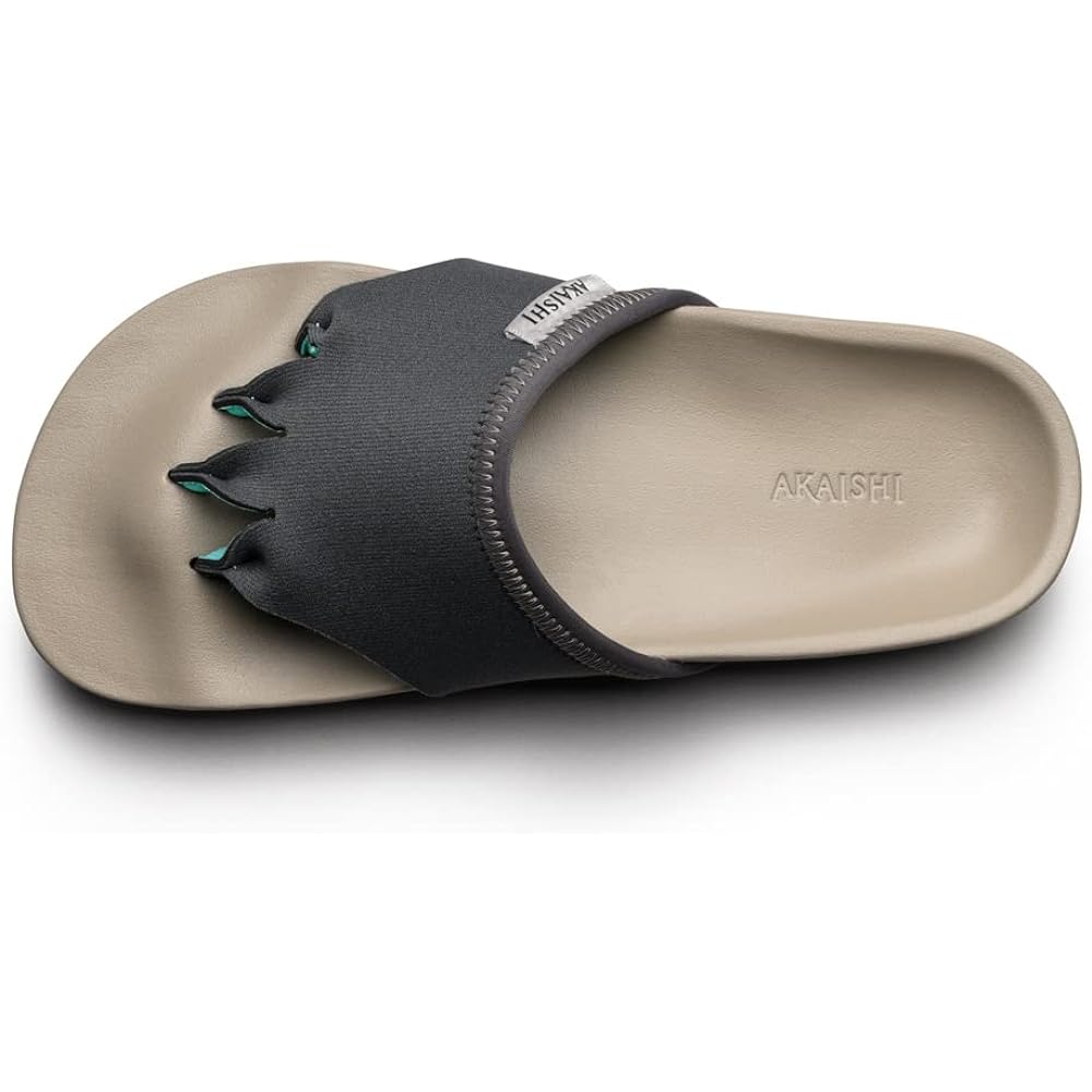 [AKAISHI] Official Five Finger Slippers, Just Wear, Exercise, Lightweight, Swelling Prevention, Healthy Sandals, Women's, Men's, Unisex, Improve Balance, Prevent Falls, Hallux Valgus