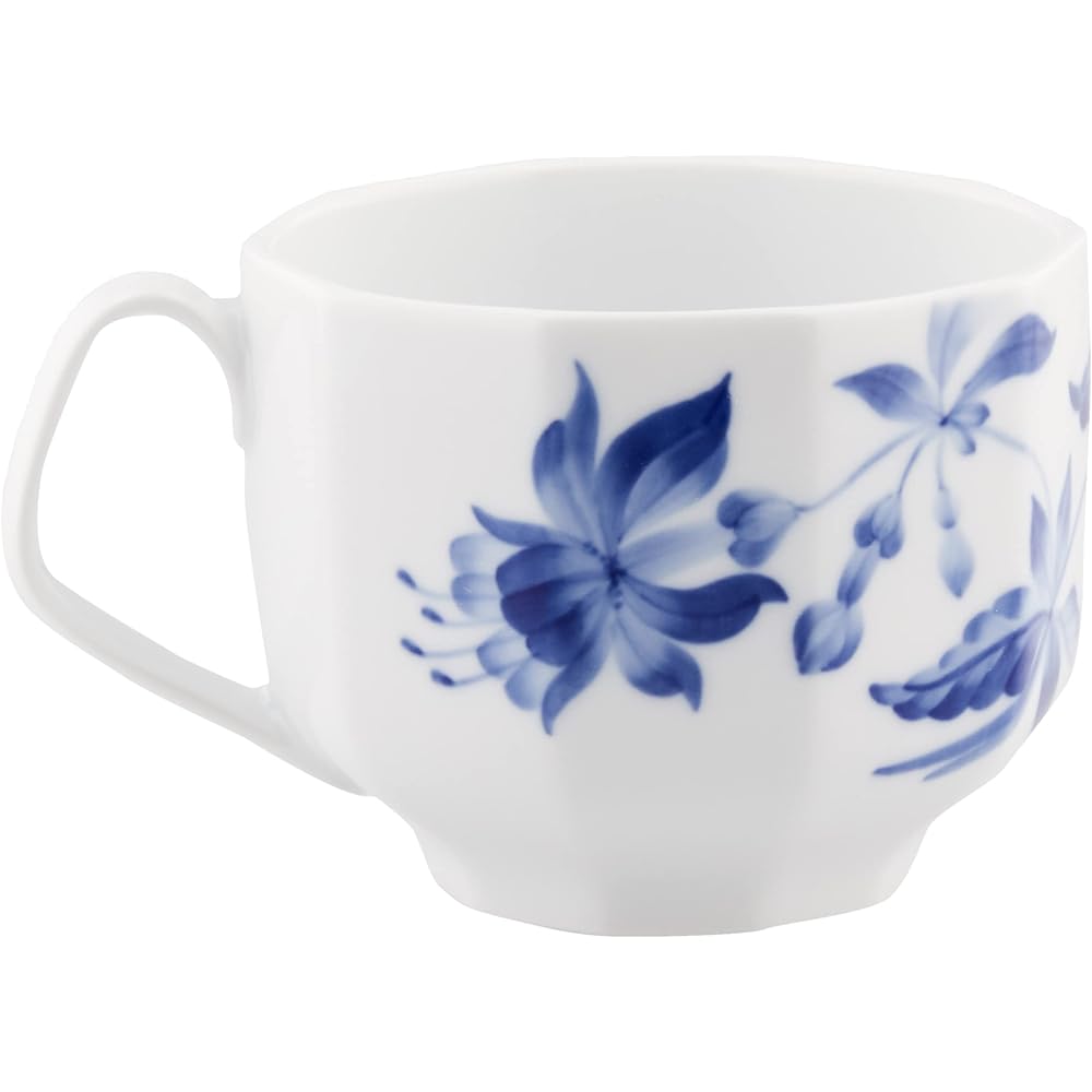 [Regular Imported Product] Royal Copenhagen Blomst Cup & Saucer 220ml Fuchsia Wedding Gift 1025330