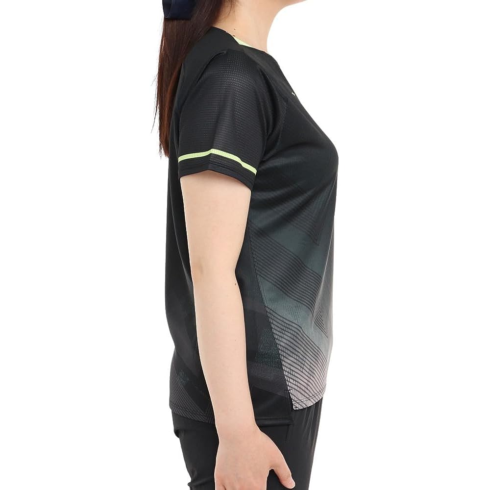[Mizuno] Table Tennis Wear Game Shirt Sweat Absorbent Quick Drying Dynamotion Fit JTTA Officially Approved 82JA2200 Women's