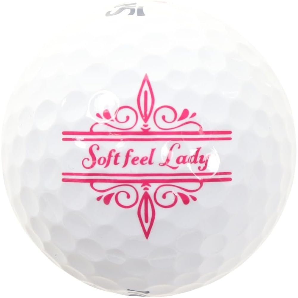 DUNLOP Golf Ball SRIXON SOFT FEEL LADY 2021 Model 1 Dozen (12 pieces) SNSFL5WH