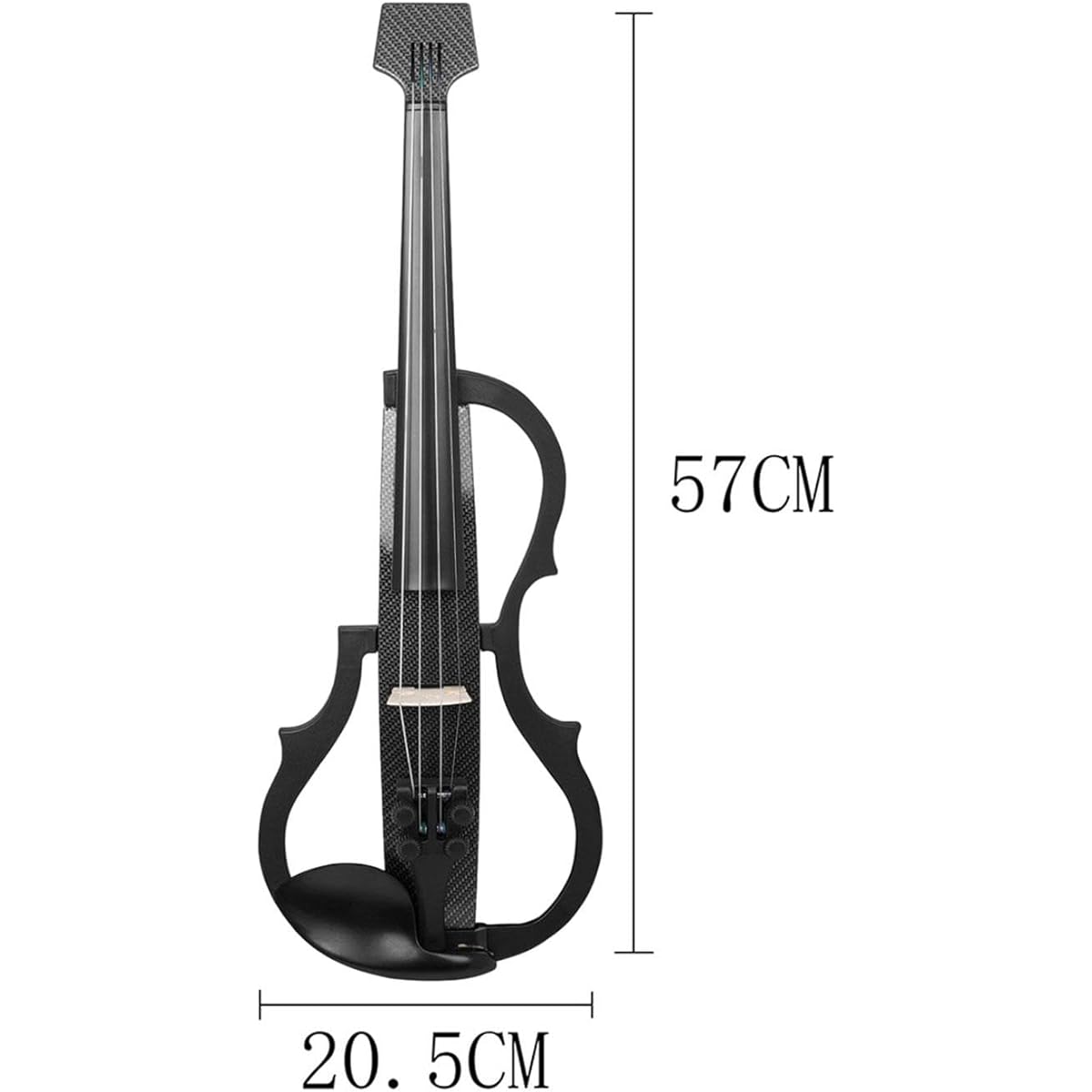 aternee Electric Violin with Shoulder Rest, Headset, Quiet and Durable Electric Violin Kit for Teens and Kids, Practice Training Game, Style D