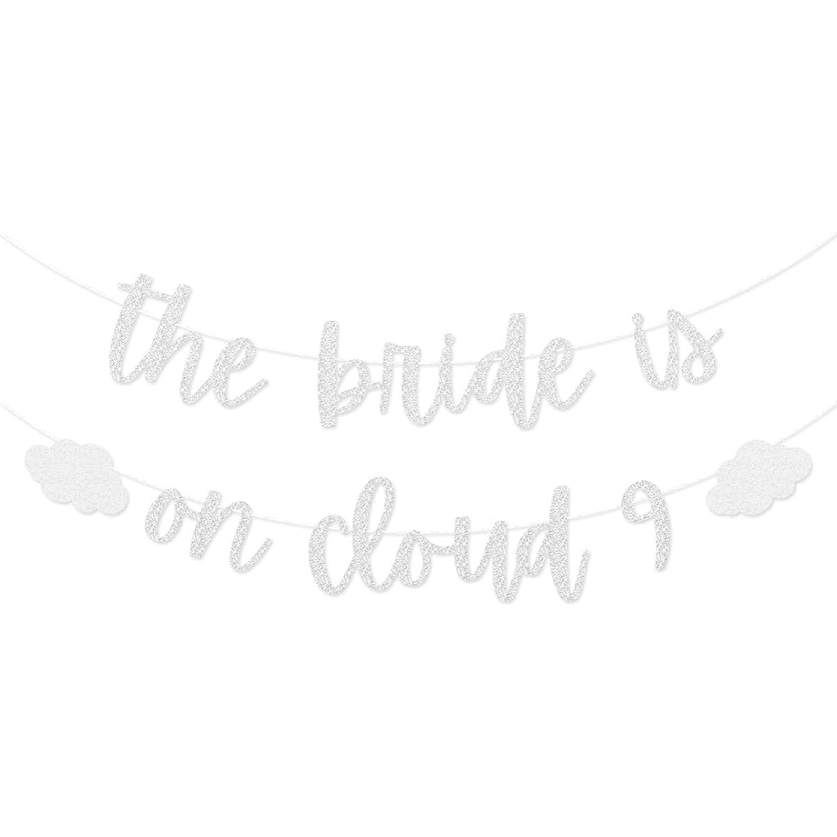 The Bride Is on Cloud 9 Bachelorette Party Banner