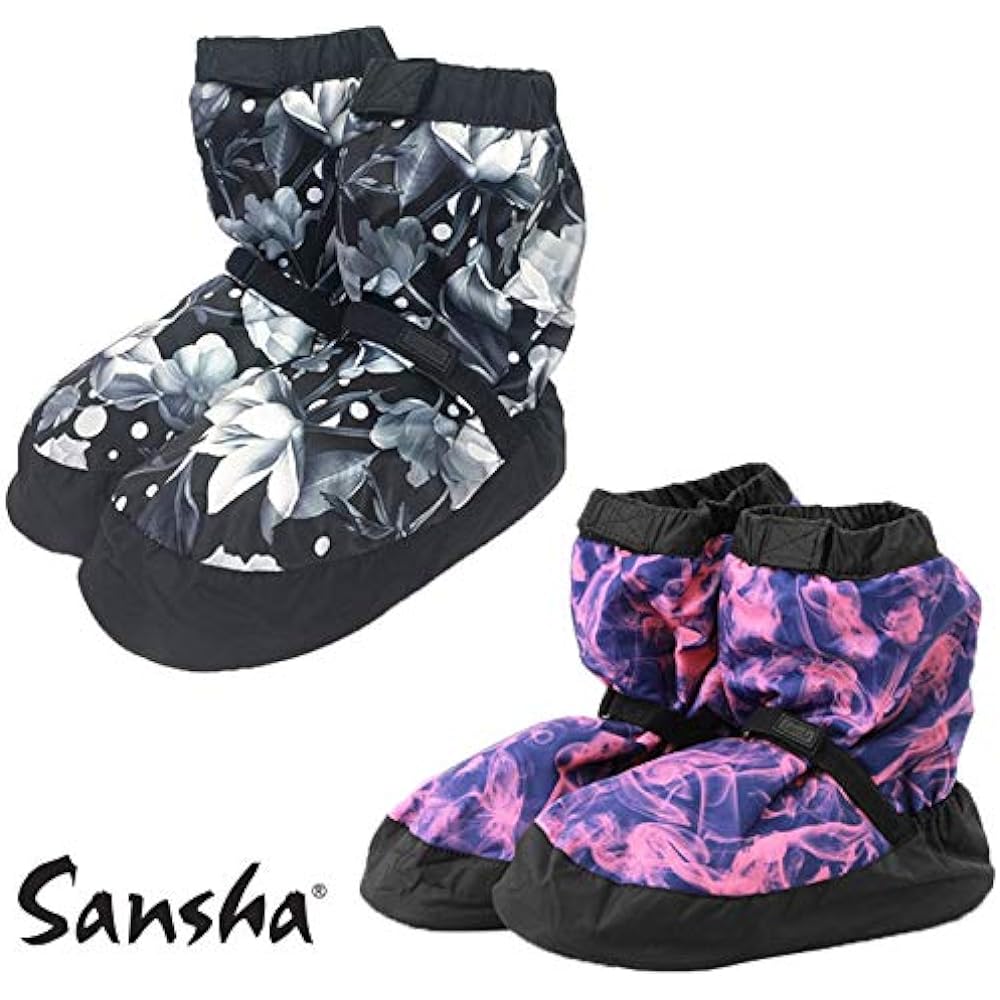 [Sansha] Warm-up boots WOOX for adults and children, kids ballet dance dressing room boots, cold, warm, injury prevention