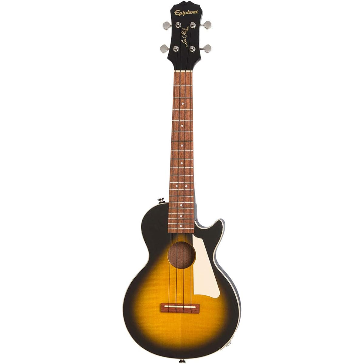Epiphone Les Paul Acoustic Electric Ukulele Outfit Tenor Vintage Sunburst Electric Ukulele