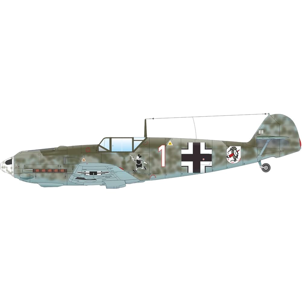 Eduard 1/48 Dual Combo Limited Edition Luftwaffe Messerschmitt Bf109E Operation Adler Angrif Plastic Model EDU11144