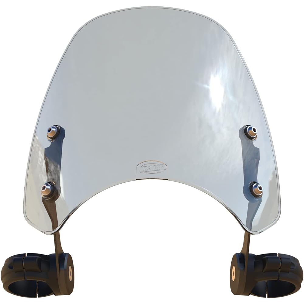 Dart Classic Fly Screen (Light Tint) Motorcycle Windshield Compatible with Harley-Davidson XL1200X Forty Eight 48 (2012-15)