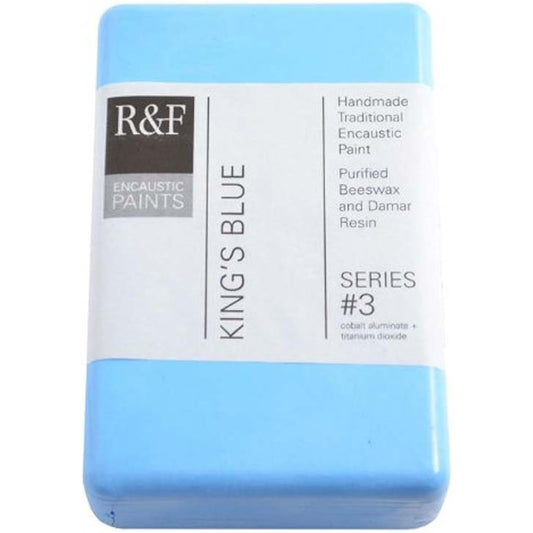 R & F Encaustic 333ml Paint, King's Blue