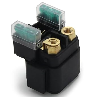 Starter Relay Cell Relay Motorcycle Starter Relay Solenoid Yamaha YFM450 Wolverine 4x4 Sport Grizzly 450 YFM660 Raptor 700 Viking 1000 Professional