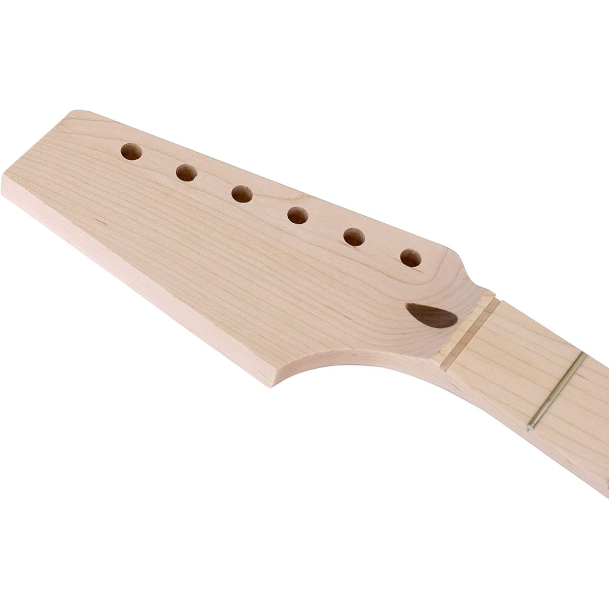 SCUD Electric Guitar Neck Half Paddle (Head Unprocessed) ST Type Maple 1P 305R (12R) Jumbo Fret 22 Frets Left Hand HNK-11/22TL