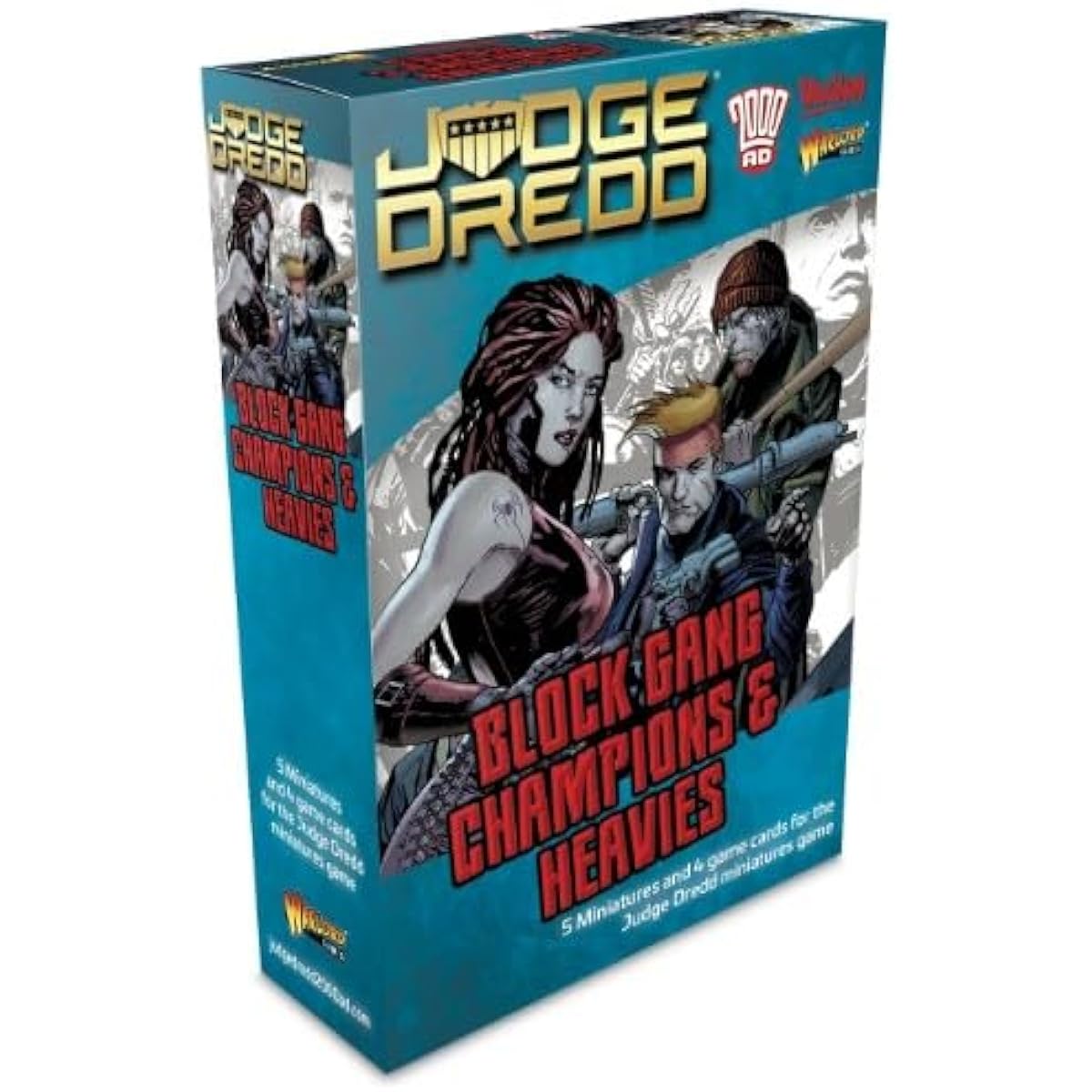 Walord Games Block Gang Champion & Heavy for Judge Dredd