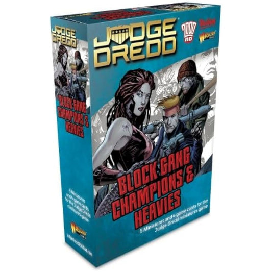 Walord Games Block Gang Champion & Heavy for Judge Dredd