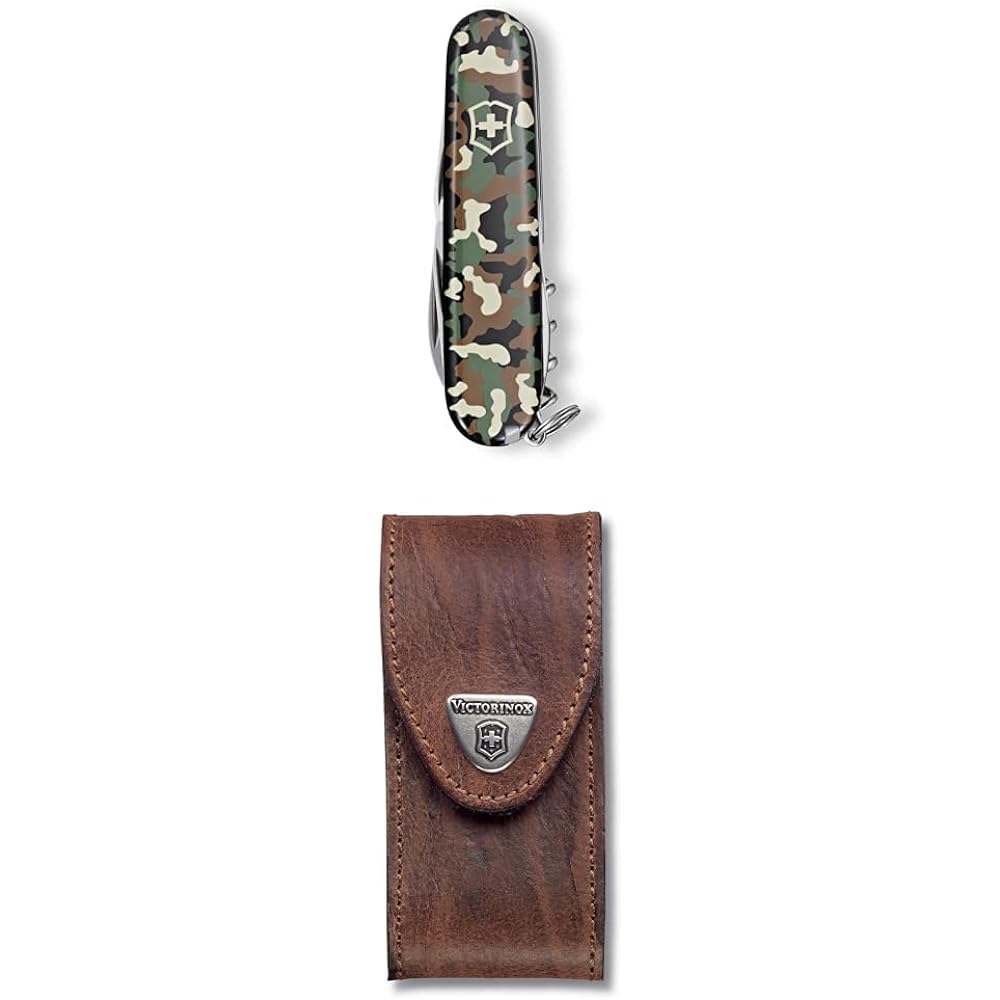 VICTORINOX Spartan Multi-Function Knife, Outdoor Disaster Prevention Goods, Corkscrew, Flathead Screwdriver Included, Equipped with Can Opener, Swiss Made Multi-Tool with 12 Functions, Compact, Easy to Carry, Disaster Prevention Goods, Jutoku Knife [Dome