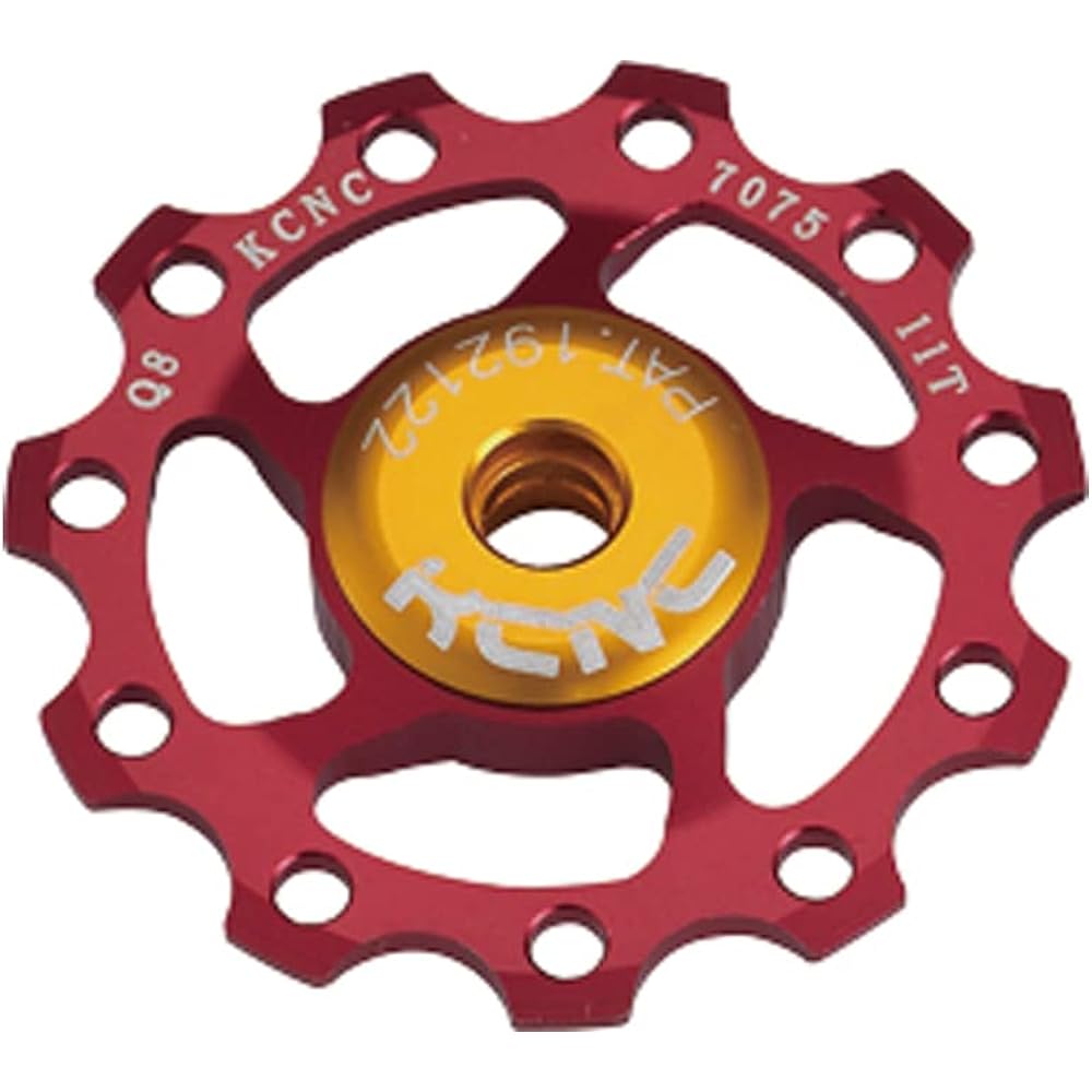 KCNC lightweight derailleur pulley with built-in bearing jockey wheel compatible with 9/10/11 speeds