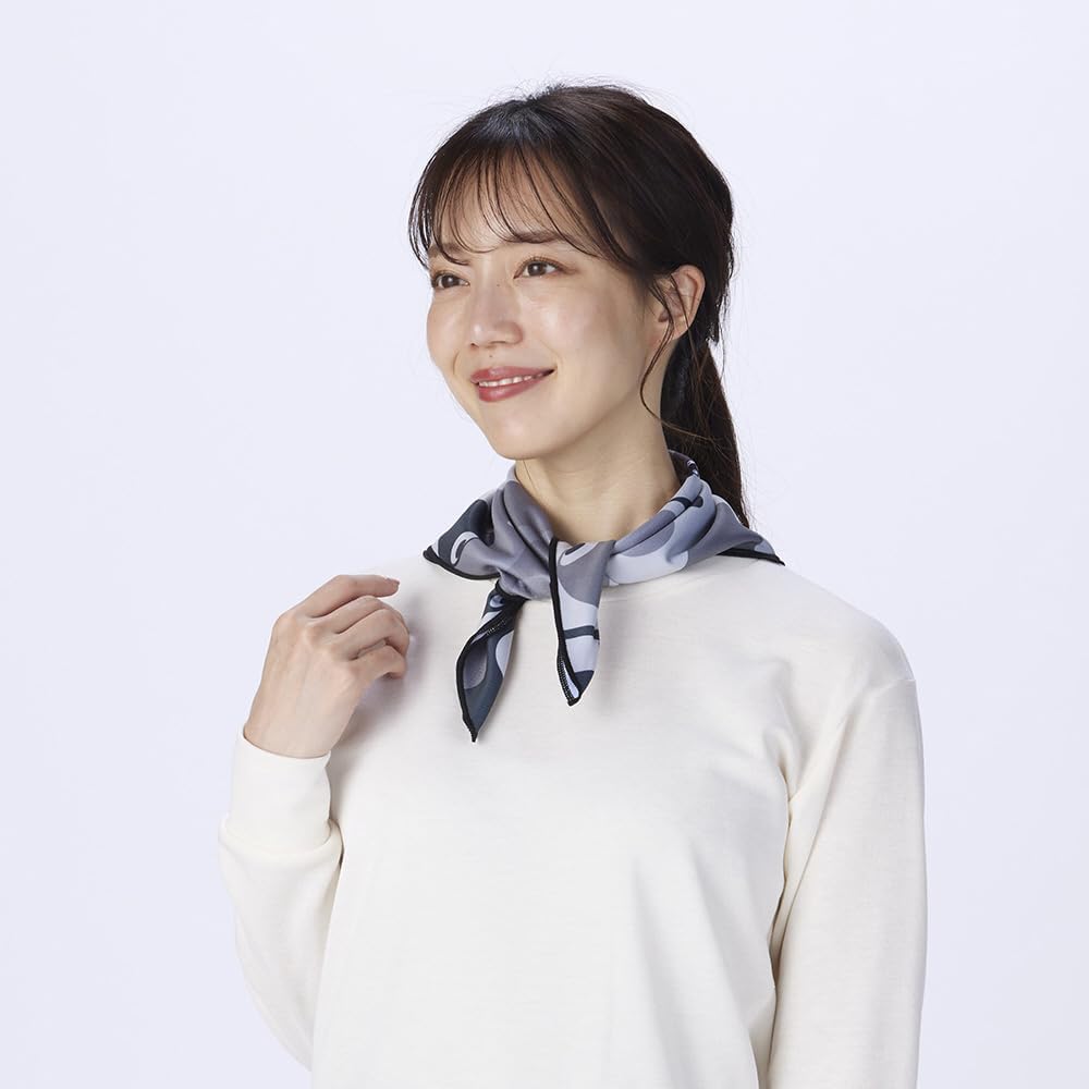 MIZUNO Osaka Expo Myak Myak Cooling Towel (Square Type) [Unisex] C2JYAB12 F Monotone