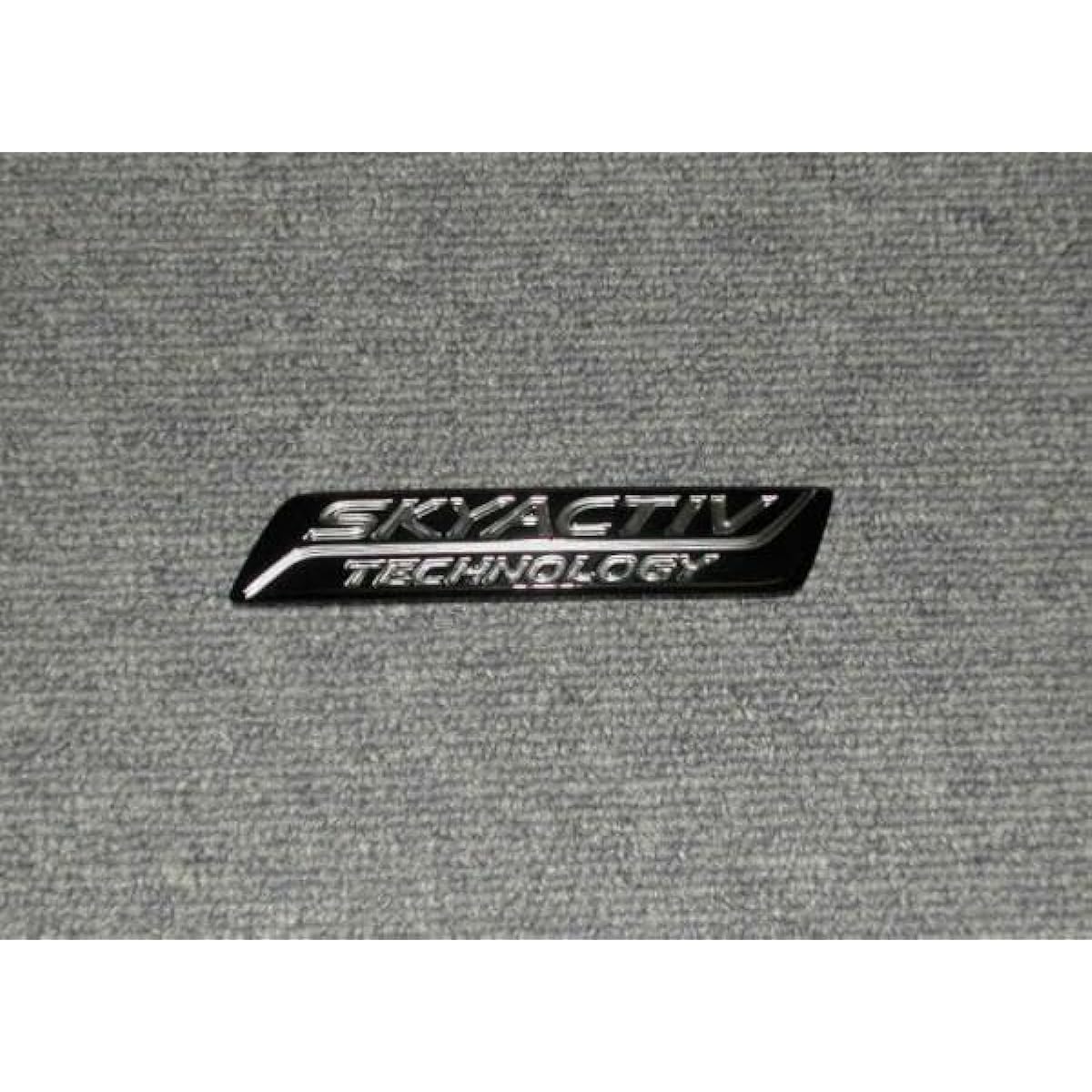 Demio (DJ)/SKYACTIV rear emblem (gloss black)