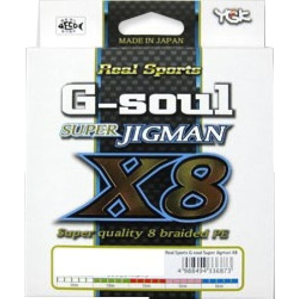 Yotsuami (YGK) Line G-soul Super Jigman X8 200m