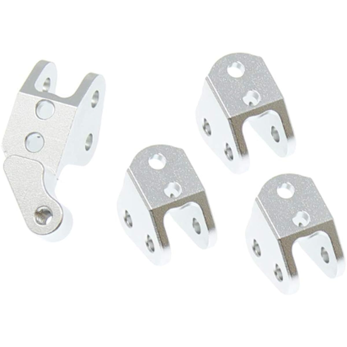Redcat Racing RER11414 Aluminum Lower Link Mount Set for Axles, Silver
