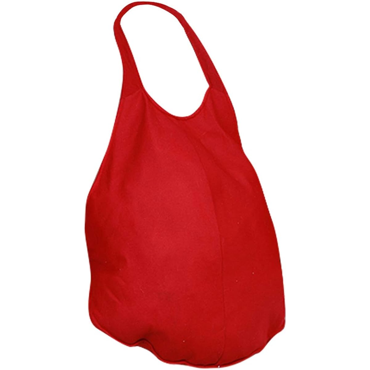 STOBOK Santa Claus Fake Belly Costume Props Cosplay for Christmas Stage Show Christmas Party Red