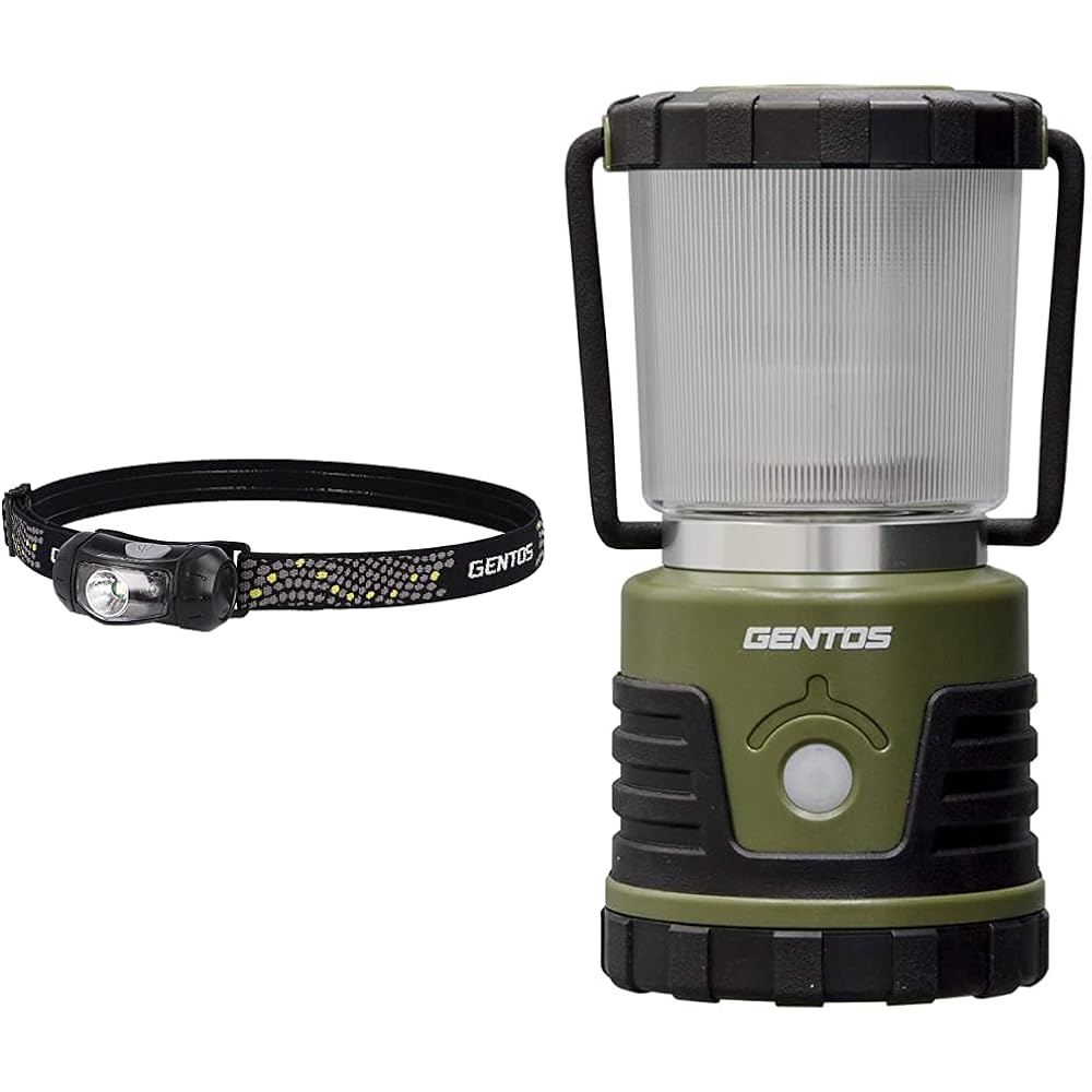 GENTOS LED Lantern [Brightness 1000 Lumens / Practical Lighting 11-240 Hours / 3 Colors Switchable / Splashproof] Explorer EX-109D Disaster Prevention Light For Power Outages Compliant with ANSI Standards