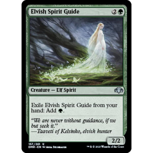 Magic: The Gathering - Elven Spirit Guide (157) - Dominaria Remastered Edition