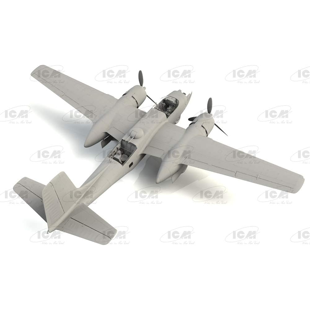 ICM 1/48 World War II US Army A-26C-15 Invader Plastic Model 48283