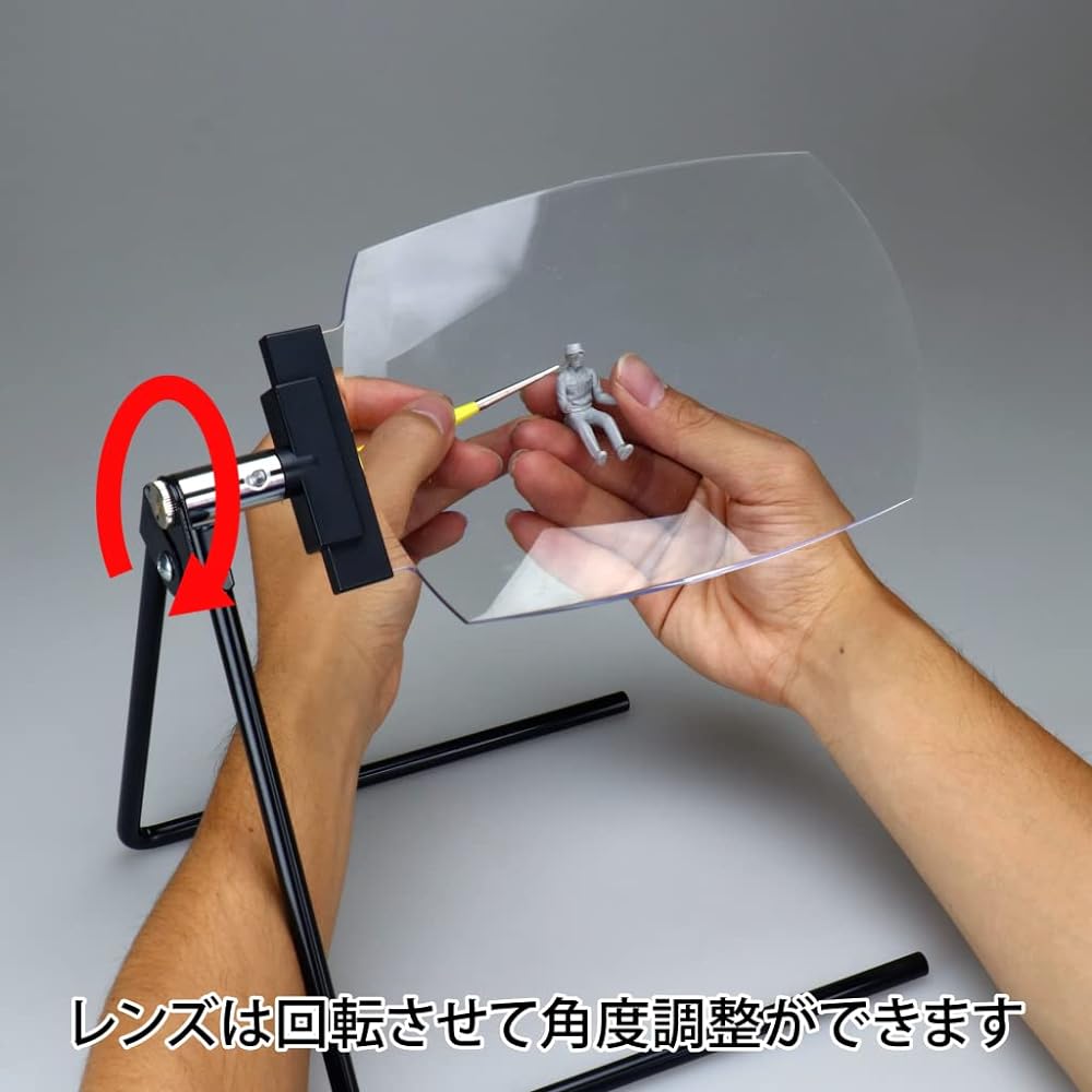 GodHand MEGA Tired GH-MG-TZ Aspheric Magnifying Lens Plastic Model Tool Black