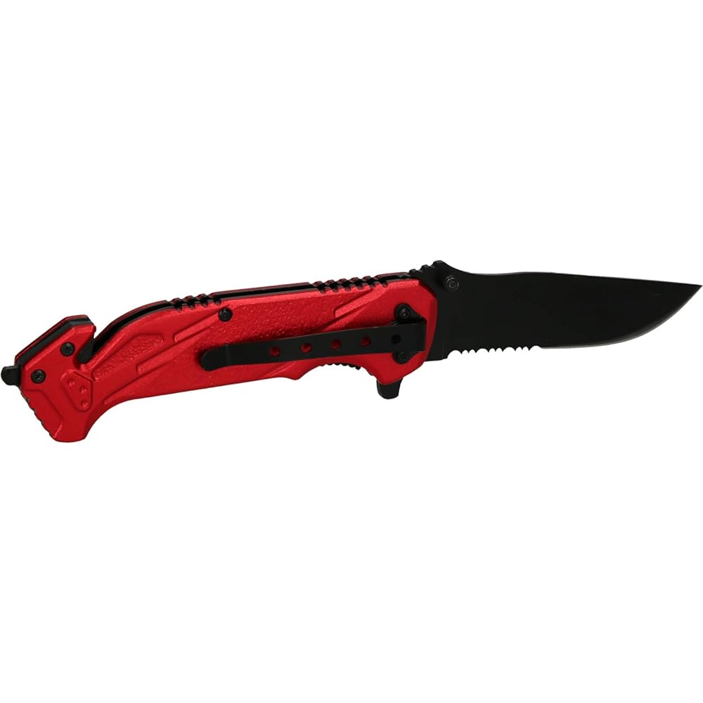 KS Tools Clasp Knife with Lock and Belt Cutter 907.2220