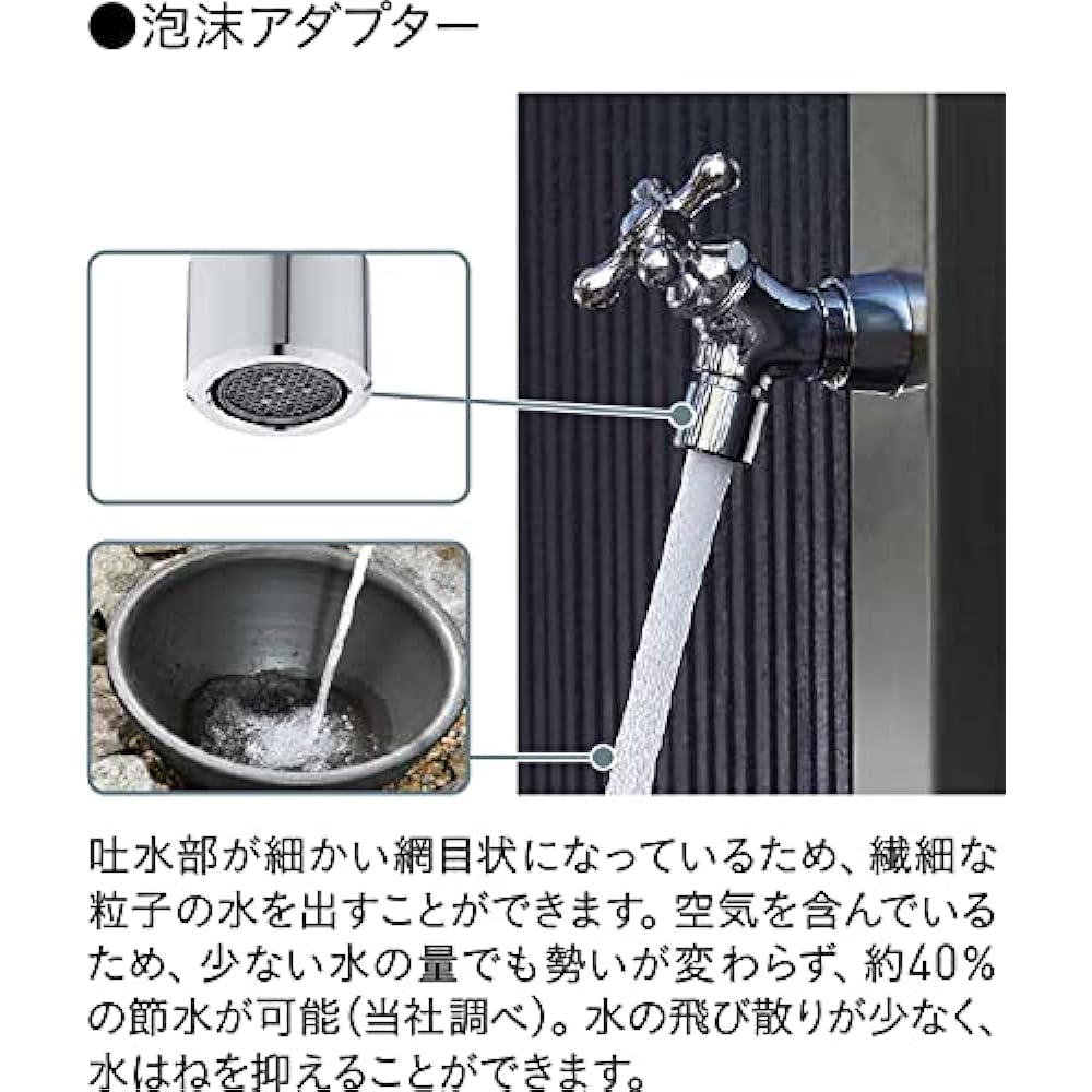 UNISON Easy Faucet Foam Adapter Set Brass 603901410