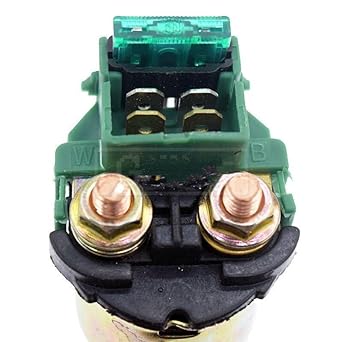 Starter Relay Kawasaki EX250 Ninja 250R 1986-2005 2006 2007 2008 2009 2010 2011 2012 Starter Solenoid Ignition Key Switch Starting Relay